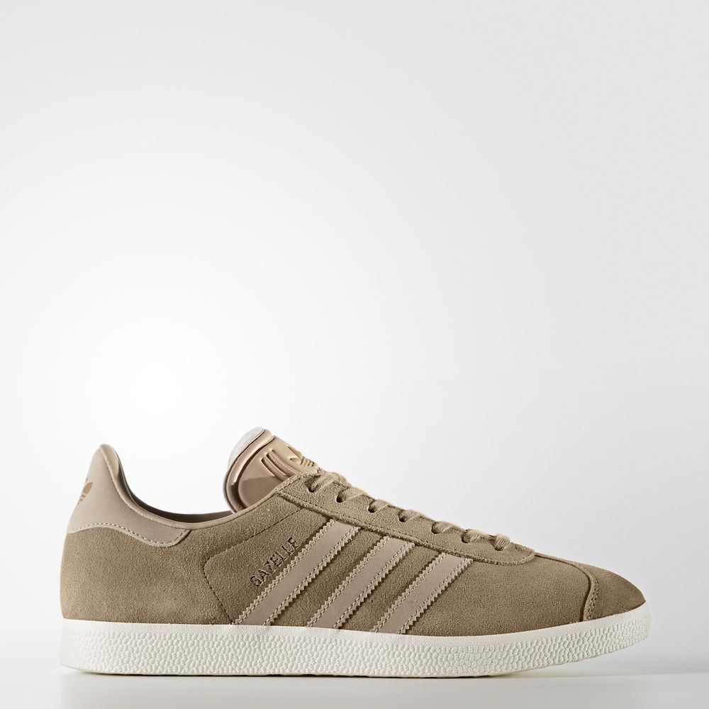 Adidas Gazelle - Originals γυναικεια - Χακί/Ασπρα,Μέγεθος: EU 36 – 54 2/3 (471LAZRI)